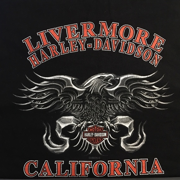 Harley Davidson Shirt Size L Livermore California - Picture 3 of 3
